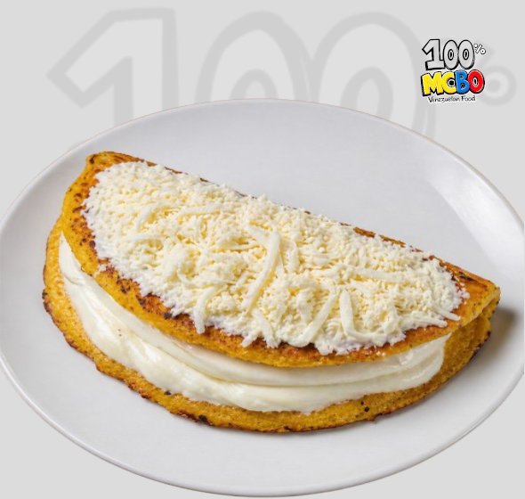 Cachapa doble queso