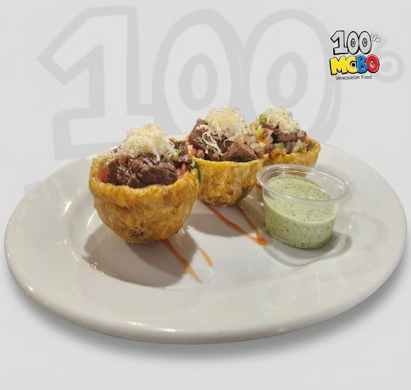 Tartaletas de Plátano Verde (3 unidades)
